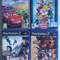 Lotto di 4 giochi per PlayStation 2
