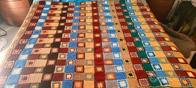 Coperta "Granny" vintage handmade 
