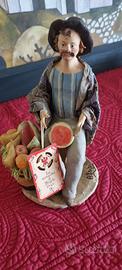 statuina  18 cm fruttivendolo angela tripi