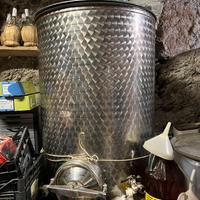 Contenitori acciaio inox per vino/olio