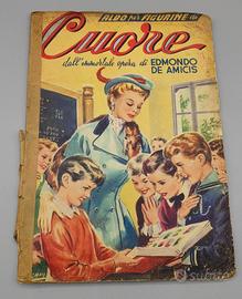 Album figurine Cuore ed. Lampo vintage anni 50 cmp