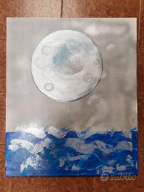 Luna su mare mosso