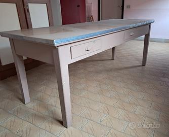 Tavolo da laboratorio,  vintage