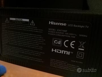 TV Hisense 43 pollici
