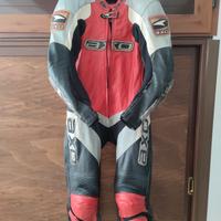 tuta moto in pelle taglia 50