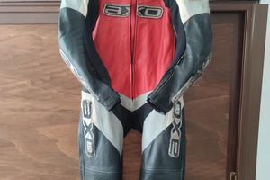 tuta moto in pelle taglia 50