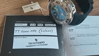 Orologio Tecnotempo TT-1000.MP2 - Uo
