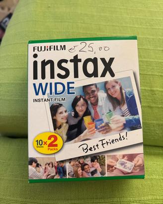 20 ricariche per polaroid 8,6x10,8 cm