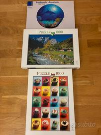3 puzzle 1000 pezzi