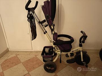 🌟 Triciclo Passeggino "Lovely" – Comfort, Sicurez