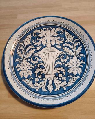 Piatto Deruta serie numerata 2/30 maiolica vintage