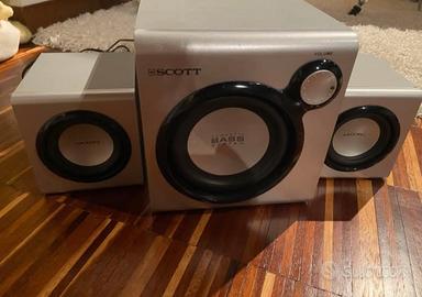 Set casse extra bassi Scott