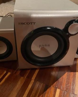 Set casse extra bassi Scott