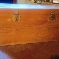 Baule in legno – contenitore vintage