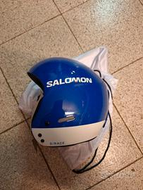 Casco da sci Salomon Race Blue