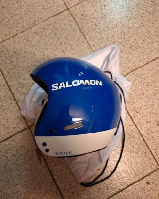 Casco da sci Salomon Race Blue