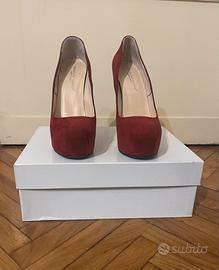 Scarpe donna tacco alto e plateau