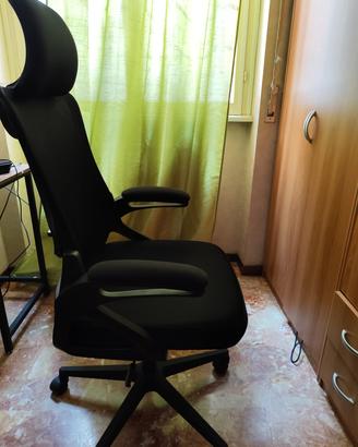 Yaheetech Sedia da Ufficio Ergonomica