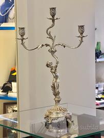 Candelabro in argento
