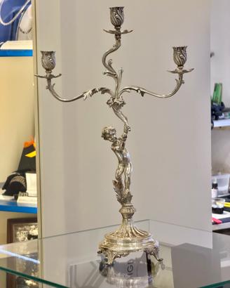 Candelabro in argento