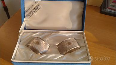 porta tovaglioli argento