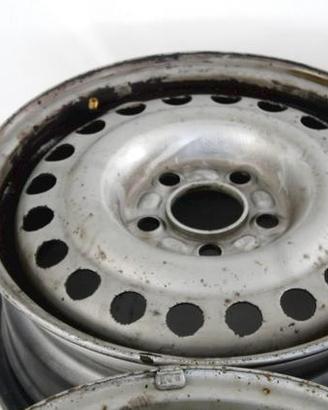 5048529 SET 4 CERCHI IN FERRO DA 15 POLLICI 5 FORI