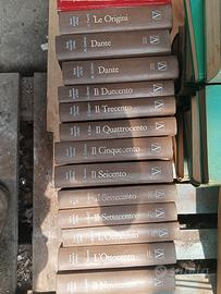 storia della letteratura italiana 13 volumi 