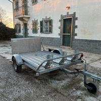 Rimorchio Porta Moto/Quad CRESCI- Ottime Condiz