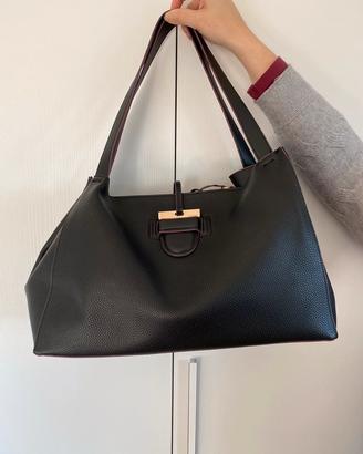 Borsa Carpisa nera a spalla con tracolla