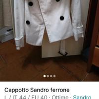 cappotto Sandro ferrone