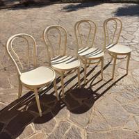 Set 4 Sedie IKEA ÖGLA - Design Vintage Stile Thone