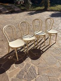 Set 4 Sedie IKEA ÖGLA - Design Vintage Stile Thone
