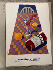 Manifesto pubblicitario Milton Glaser