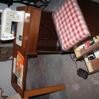 Macchina da cucire " Singer 740 " con mobiletto