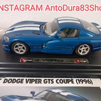 Modellino Dodge Viper Burago Scala 1:24