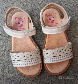 sandali in pelle bimba pablosky 