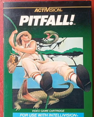 Pitfall! Intellivision. Completo CIB. Funzionante