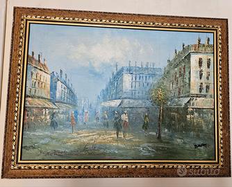 Quadro su tela burnett come nuovo no ristampa