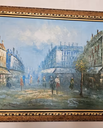 Quadro su tela burnett come nuovo no ristampa