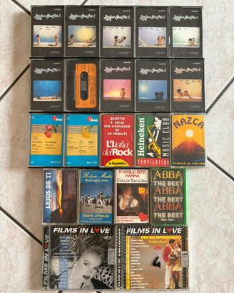 Lotto 19 musicassette + 2 cd