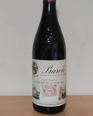 Barolo Riserva 1978 Grande Annata -Vino d 'Epoca