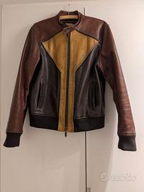 Giacca pelle Dsquared2 Biker Originale - Taglia 50