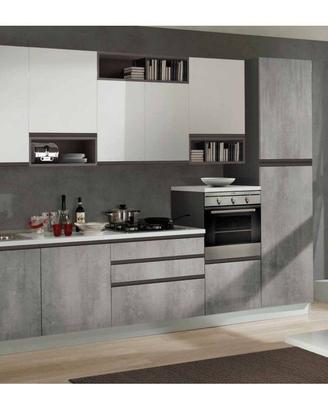 cucina patch completa di elettrodomestici