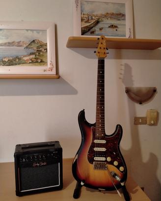 Chitarra Eko mod Stratocaster 