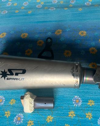 Scarico spark moto