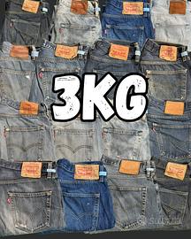 🔥 Lotto Stock Jeans Levi’s Originali – 3 kg –