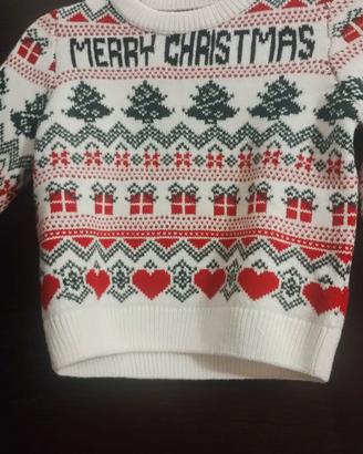 maglione natale bambino