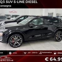 Audi Q3 35 TDI S tronic line TETTO 2026/FINANZIABI