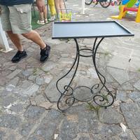 tavolo in ferro battuto UNOPIÙ modello Verbania 