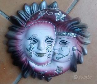 maschera in ceramica 